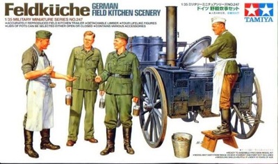 1:35 German Field Kitchen Scenery TAMIYA 35247