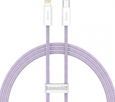 Kabel USB-C do Lightning Baseus Dynamic Series, 20W, 1m (fioletowy)