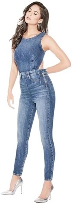 Kombinezon GUESS damski jeansowy W24 L29