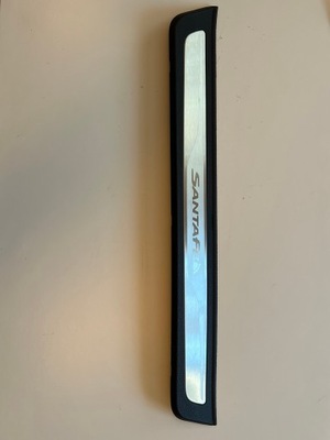 Hyundai santa fe 13- молдинг порог защита левая фото №1