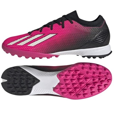 Różowe Syntetyk Buty Sport Turfy Adidas r.44 2/3