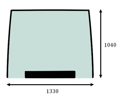 VENTANAS PARTE DELANTERA CASE 595SLE 595SUPER LE LAMINAT  