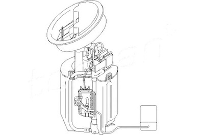 PUMP FUEL TOPRAN 2034702394 39092 LFP197  