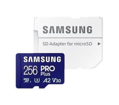 Karta pamięci Samsung PRO Plus microSDXC 256GB A2 180 MB/s