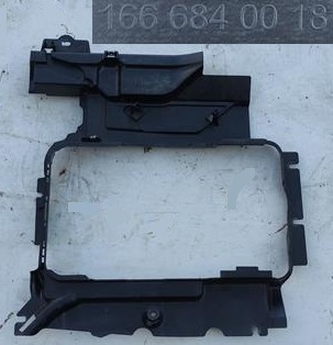 Рамка защита корпус mercedes gl x166 1666840018 фото №1