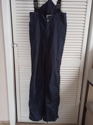 GRANATOWE NARCIARSKIE SPODNIE NA SZELKACH STORMBERG VALDRES BIB PANTS M