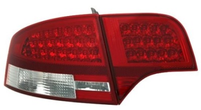 Фонари led red white lim audi a4 b7 11/04-11/07 фото №1