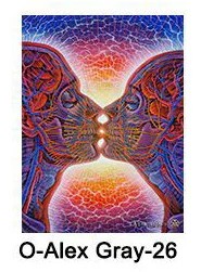 Plakat OBRAZY Wall Art Alex Grey Oversoul Trippy Psychedelic