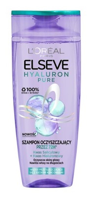 ELSEVE HYALURON PURE SZAMPON OCZYSZCZAJĄCY SKÓRĘ GŁOWY 400ML