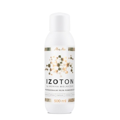 PŁYN POMOCNICZY IZOTON 500 ml ODTŁUSZCZANIE DEHYDRATACJA ADHEZJA MANICURE