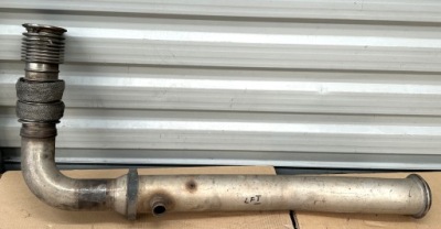 Труба вихлопна каталізатора + шланг гнучкий daf lf 1409385 + 1700747 фото №1