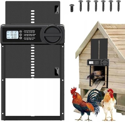 Automatyczne Drzwi Do Kurnika Z Timerem Stop
