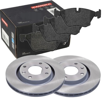 DISCS PADS FRONT KAMOKA MERCEDES CLASS C  