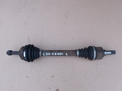 Приводной вал левая citroen c3 ii 1.6 hdi фото №1
