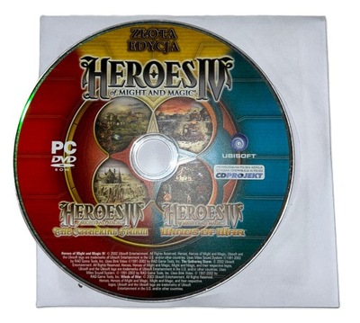 HEROES OF MIGHT AND MAGIC IV ZŁOTA EDYCJA PL