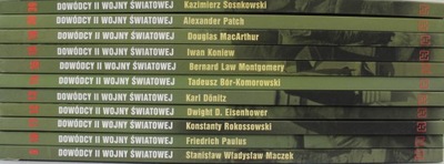 Dowódcy II wojny światowej 11 Tomów