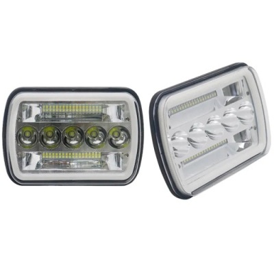 Ліхтарі  передні led jeep cherokee xj wrangler yj фото №1