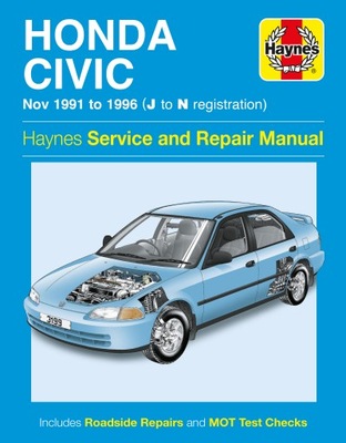 HONDA CIVIC V (91-96) 1.3 GASOLINA SOHC MANUAL  