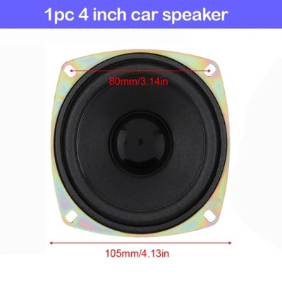 1PC 4/5/6/6X9 PULGADAS 600W AUTO ALTAVOZ KO  