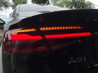 MATRIX ŽIBINTAI AUDI A8 D4 LIFT PRZEROBIENIE USA - EU 