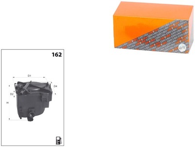 FILTRO COMBUSTIBLES CITROEN DIESEL 1.6 04-11 C 4 DRIVE+  