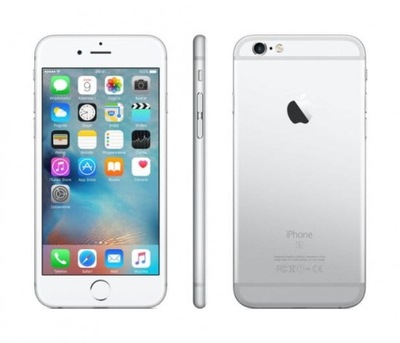 Apple iPhone 6 64GB SILVER ORYGINALNY KLASA A+++