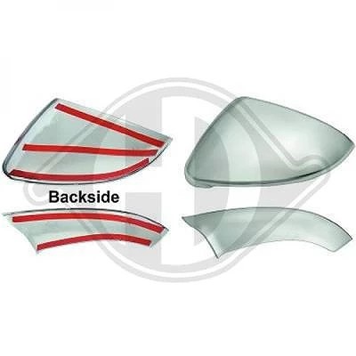 Накладки na дзеркало vw golf 7 фото №1