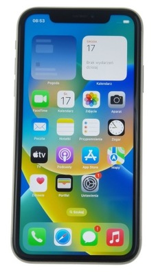 Apple iPhone XR 64GB silver srebrny KLASA A-