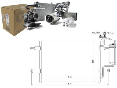 NISSENS 94624 SKRAPLACZ, AIR CONDITIONING - milautoparts-fr.ukrlive.com