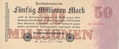 [MB6237] Niemcy 50 millionen mark 1923