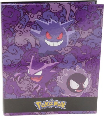 Pokémon - Folder Gengar z 4 pierścieniami produkt oficjalny (marki CyP)