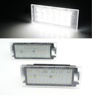 Підсвітка номерного знака led mercedes citan 2012 - фото №1