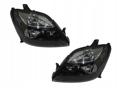 JUEGO FAROS RENAULT SCENIC 1999-2003 NEGRO  