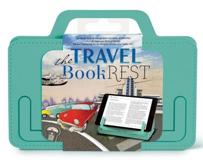 TRAVEL BOOKREST MIĘTOWY UCHWYT DO KSIĄŻKI TABLETU