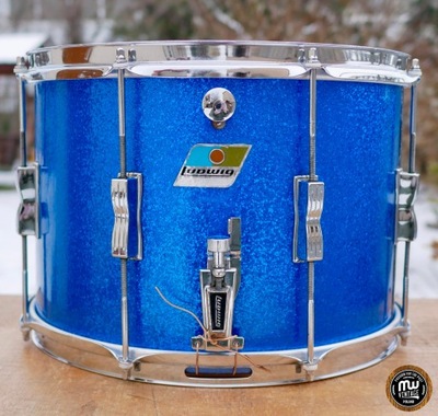 Werbel Ludwig 3-ply 14" x 10" 1970 Blue Sparkle