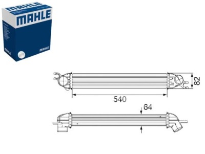 ÉCHANGEUR AIR-AIR MINI F56 F57 R50 R53 R56 R57 R58 R59 CLUBMAN R55 CLUBVAN 