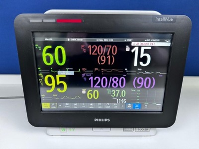 Kardiomonitor Philips IntelliVue MX450 z modułem X2 Kompletny Set!