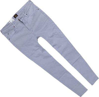 LEE SCARLETT HIGH spodnie jeansowe rurki W28 L33