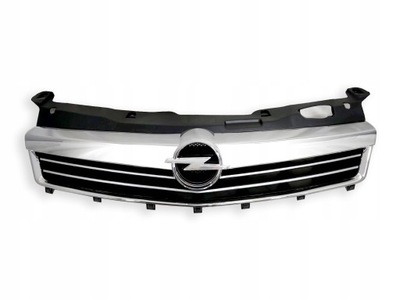 Решётка радиатора opel astra h решётка радиатора хром 2007-2010 lift фото №1