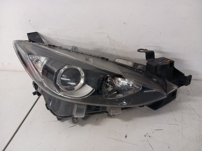 Фара лампа правий перед mazda 3 2013- фото №1