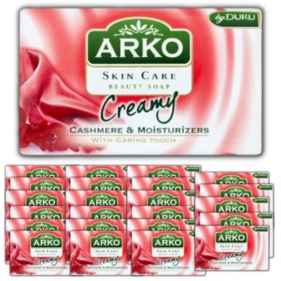 Mydło kosmetyczne Arko Skin Care Kaszmir krem x 24