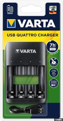 Ładowarka Do Akumulatorków Ni-MH AA,AAA VARTA USB