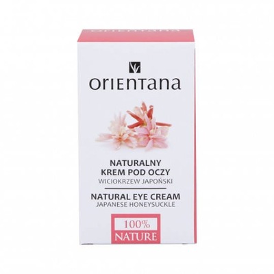 ORIENTANA Bio krem pod oczy rozświetlający 15ml