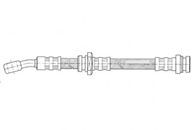 CABLE DE FRENADO ELAST. OPEL AGILA 1.0/1.2/1.3D 0  