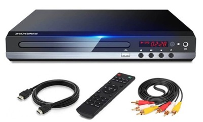 Odtwarzacz DVD 1080P DVD/SVCD/CD/VCD z wyjściem HDMI/AV UBS IZZANG DVD