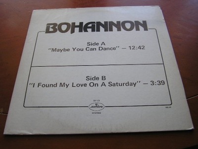 Bohannon - Maybe You Can Dance / I Found.K42