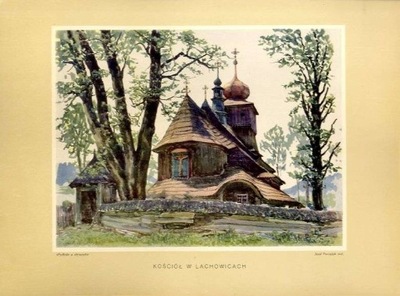 Józef Pieniążek, Kościół w Lachowicach 1937