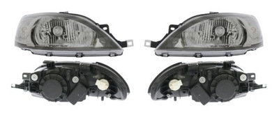 Фара лампа chevrolet lacetti nubira 03- le+pr фото №1