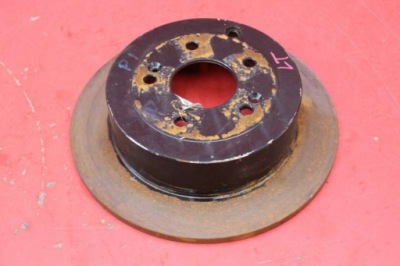 Диск тормозная задняя hyundai santa fe 2 ii 2.2 crdi 150 km 4x4 06-10 фото №1