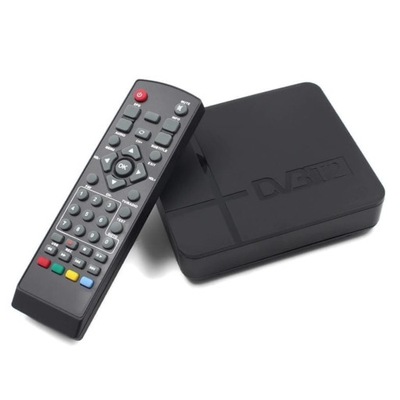 Tuner DEKODER telewizji naziemnej DVB-T2 MPEG4 HDMI USB CVBS CHINCH